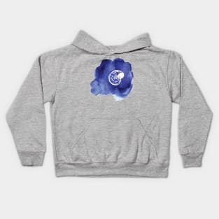 Seashell Watercolor Kids Hoodie